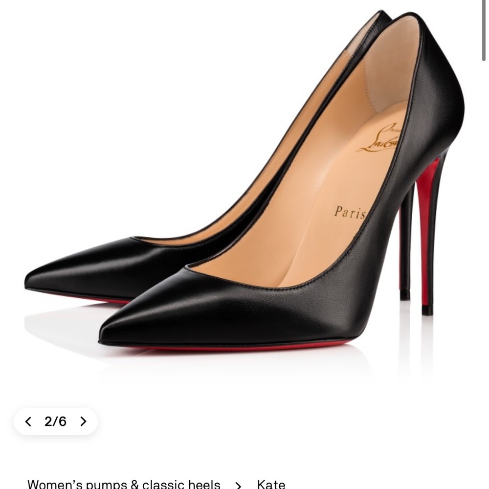 Christian Louboutin Kate 100mm pumps Napa Leather